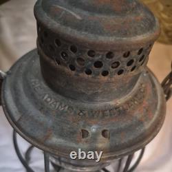 VINTAGE ADLAKE railroad LATERN! Rare and beautiful