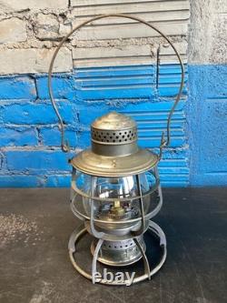 VINTAGE ARMSPEAR(S. Ry)SOUTHERN RAILWAY RAILROAD LANTERN WithEMB. SOUTHERN Ry GLOBE