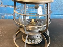 VINTAGE ARMSPEAR(S. Ry)SOUTHERN RAILWAY RAILROAD LANTERN WithEMB. SOUTHERN Ry GLOBE