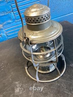 VINTAGE ARMSPEAR(S. Ry)SOUTHERN RAILWAY RAILROAD LANTERN WithEMB. SOUTHERN Ry GLOBE