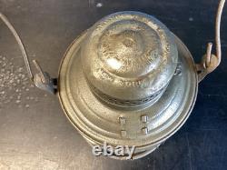 VINTAGE ARMSPEAR(S. Ry)SOUTHERN RAILWAY RAILROAD LANTERN WithEMB. SOUTHERN Ry GLOBE