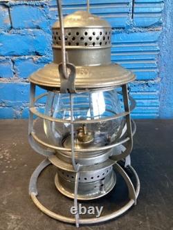 VINTAGE ARMSPEAR(S. Ry)SOUTHERN RAILWAY RAILROAD LANTERN WithEMB. SOUTHERN Ry GLOBE