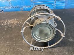 VINTAGE ARMSPEAR(S. Ry)SOUTHERN RAILWAY RAILROAD LANTERN WithEMB. SOUTHERN Ry GLOBE