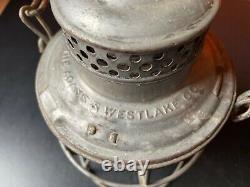 VINTAGE Adlake Kero Adams Westlake S. P. Co Railroad Lantern Canada kerosene lamp
