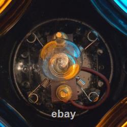 VINTAGE! Adlake Railroad Signal Lamp Blue Amber Kopp Glass Lenses A. A. R. Tested