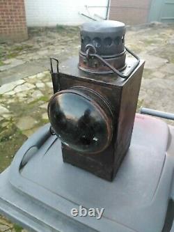 VINTAGE BR SOUTHERN REGION RAILWAY LAMP by THE LAMP MFRG. CO. LTD. WELCH PATTERN