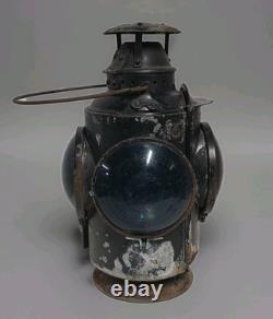 VINTAGE CPR Canadian National Railway Switch Lamp Hiram L. Piper Montreal