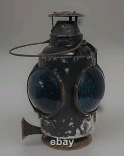 VINTAGE CPR Canadian National Railway Switch Lamp Hiram L. Piper Montreal