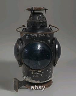 VINTAGE CPR Canadian National Railway Switch Lamp Hiram L. Piper Montreal