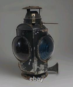 VINTAGE CPR Canadian National Railway Switch Lamp Hiram L. Piper Montreal