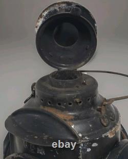 VINTAGE CPR Canadian National Railway Switch Lamp Hiram L. Piper Montreal