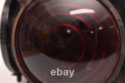 VINTAGE DRESSEL 4 WAY RAILROAD LANTERN Electric Signal Switch Lamp