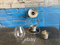 VINTAGE HANDLAN FRISCO RAILROAD LANTERN WithEMBOSSED FRISCO CORNING GLOBE