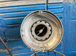 VINTAGE HANDLAN FRISCO RAILROAD LANTERN WithEMBOSSED FRISCO CORNING GLOBE