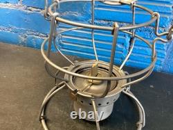 VINTAGE HANDLAN FRISCO RAILROAD LANTERN WithEMBOSSED FRISCO CORNING GLOBE