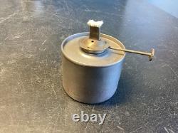 VINTAGE HANDLAN ROCK ISLAND LINES RAILROAD LANTERN WithUNMARKED CLEAR GLOBE