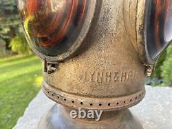 VINTAGE LOT (4) Railroad Lanterns From NY, NEW HAVEN & HARTFORD RAILROAD LINE