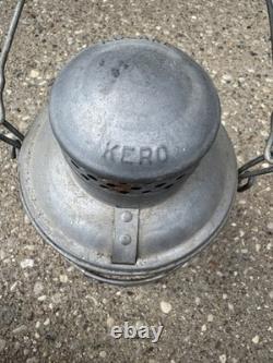 VTG Adlake Kero Railroad Lantern Red Globe #927