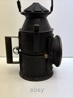VTG Antique A. S & Co. Railroad Signal Lantern Handheld Kerosene lamp Red & Green