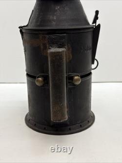 VTG Antique A. S & Co. Railroad Signal Lantern Handheld Kerosene lamp Red & Green