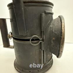 VTG Antique A. S & Co. Railroad Signal Lantern Handheld Kerosene lamp Red & Green