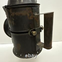 VTG Antique A. S & Co. Railroad Signal Lantern Handheld Kerosene lamp Red & Green