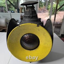 VTG Antique DRESSEL Railroad Lantern 4Way Switch Signal Train Light USA