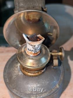 VTG Chapman Bros Brittish Railroad Signal Lamp Green WWII Three Colored Lens