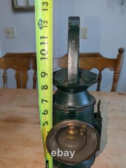 VTG Chapman Bros Brittish Railroad Signal Lamp Green WWII Three Colored Lens