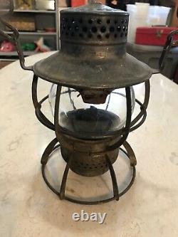 VTG N. Y. C. S. Railroad Lantern Dressel Arlington N. J