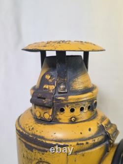 VTG PRR ADLAKE Caboose Lantern Chicago Railroad Collectible Train Oil Lamp