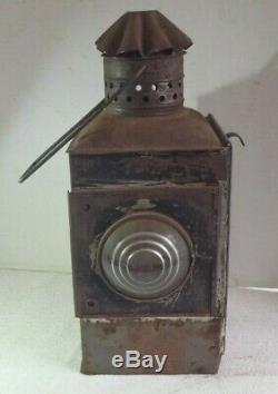 Very Early Boston & Maine Railroad Lantern by Peter Gray Company B & M R R