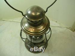 Very Rare R. E. Dietz Pullmans Presentation Pennsylvania Co. Railroad Lantern