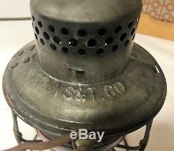 Very Rare Youngstown Sheet & Tube Steel Company Ys & T Railroad Adlake Lantern