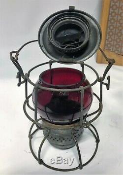 Very Rare Youngstown Sheet & Tube Steel Company Ys & T Railroad Adlake Lantern