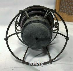 Very Rare Youngstown Sheet & Tube Steel Company Ys & T Railroad Adlake Lantern