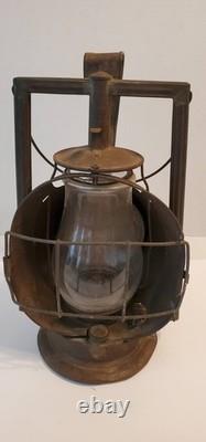 Vintage 14 Dietz ACME Inspector Lamp Railroad Lantern HAMS No 0 Globe NY USA