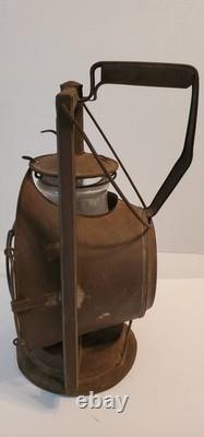 Vintage 14 Dietz ACME Inspector Lamp Railroad Lantern HAMS No 0 Globe NY USA