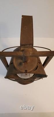 Vintage 14 Dietz ACME Inspector Lamp Railroad Lantern HAMS No 0 Globe NY USA