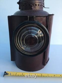 Vintage 1920's Adams & Westlake, Chicago Railroad Lantern