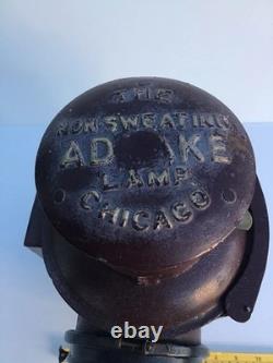 Vintage 1920's Adams & Westlake, Chicago Railroad Lantern