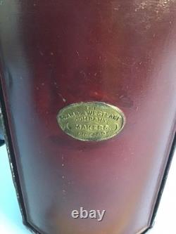 Vintage 1920's Adams & Westlake, Chicago Railroad Lantern