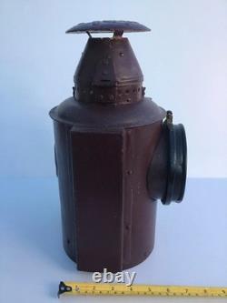 Vintage 1920's Adams & Westlake, Chicago Railroad Lantern