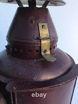 Vintage 1920's Adams & Westlake, Chicago Railroad Lantern