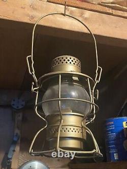 Vintage 1940's Adlake Kero Kerosene Railroad Lantern