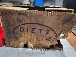 Vintage 1968 Dietz Railroad Globes Lot Of 9 Original Box #10 E And Others