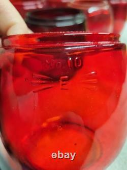 Vintage 1968 Dietz Railroad Globes Lot Of 9 Original Box #10 E And Others