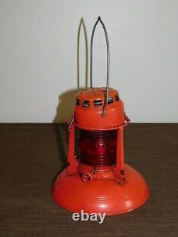 Vintage 7 1/2 High Dietz #40 Traffic Gard Syracuse Ny Railroad Lantern