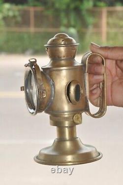 Vintage A. W Price Bros. & Co. Railway Brass Lamp / Lantern, Birmingham