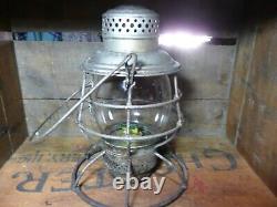 Vintage ADAMS and WESTLAKE Pennsylvania Lines Railroad lantern